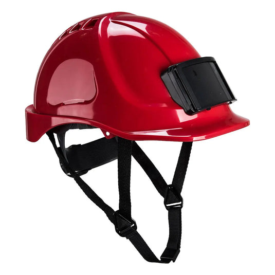 Casque ABS PB55 avec porte-badge - norme EN 397