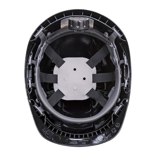 PC55 - Casque Endurance Carbon Look, Gris, vue de dos 