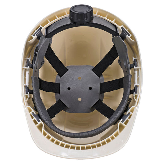 PG54 - Casque ENDURANCE Glowtex, Blanc, vue de dos 
