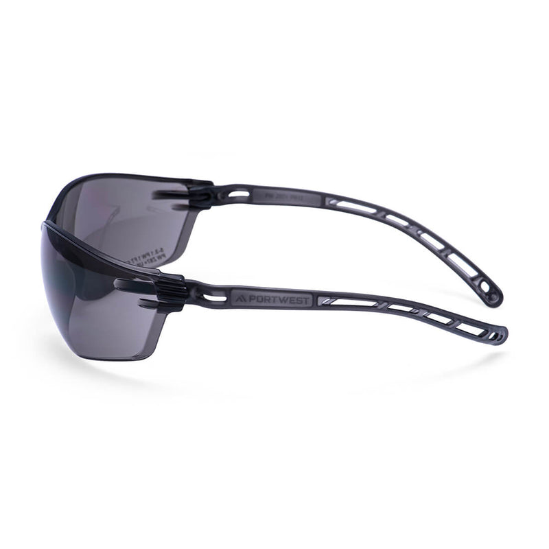 Chargez l'image dans la visionneuse de la galerie, PR12 - Lunettes de securité, Fumé, vue de dos # Couleur_Fumé
