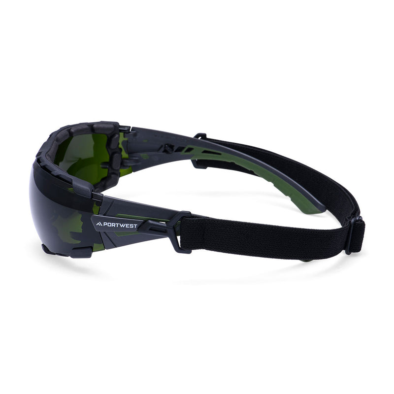 Chargez l'image dans la visionneuse de la galerie, PS28 - Lunettes de sécurité sangle Tech Look Lite KN, BGR, vue de dos # Couleur_BGR
