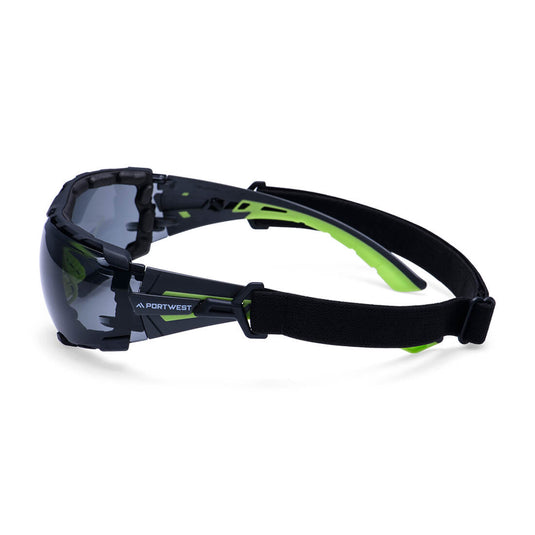 PS28 - Lunettes de sécurité sangle Tech Look Lite KN, SKR, vue de dos