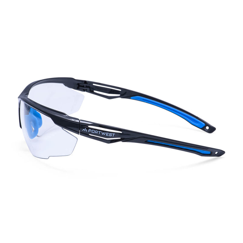 Chargez l'image dans la visionneuse de la galerie, PS37 - Lunettes de sécurité anthracite, Incolore, vue de dos # Couleur_Incolore
