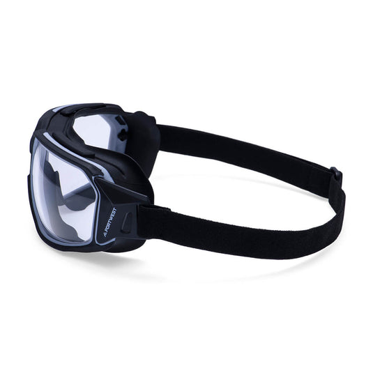 PS64 - Lunettes de protection pliables, Incolore, vue de dos 