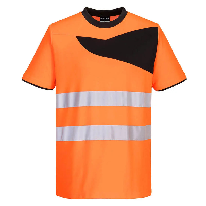 Chargez l'image dans la visionneuse de la galerie, T-shirt haute visibilité PW213 - vêtement de travail respirant coton
