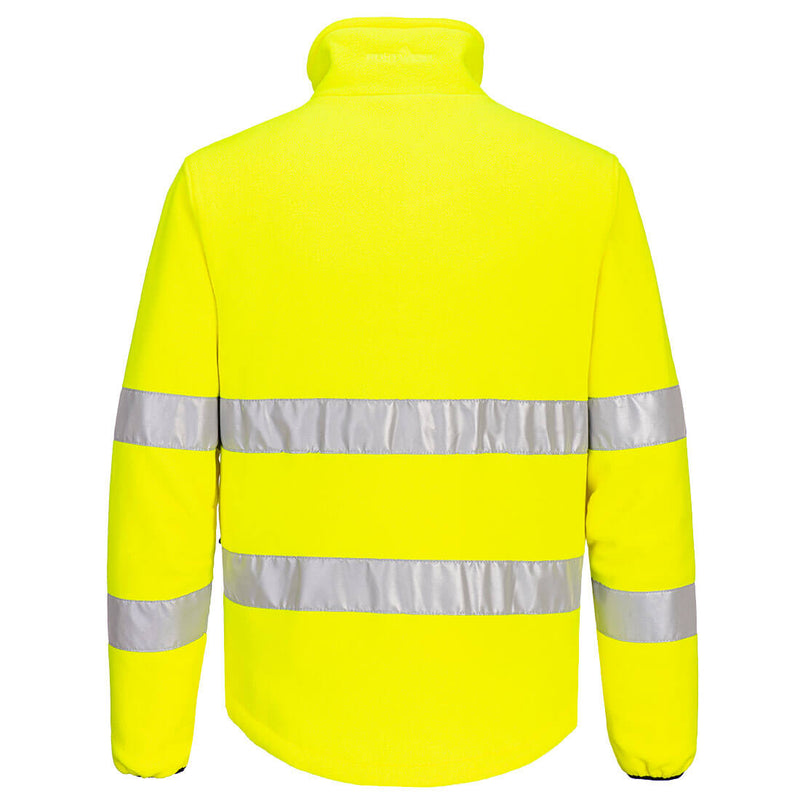 Chargez l'image dans la visionneuse de la galerie, PW274 - Polaire Haute-Visibilité PW2, Jaune/Noir, vue de dos # Couleur_Jaune/Noir
