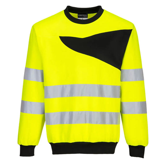 Sweat-shirt haute visibilité PW277 - signalisation professionnelle