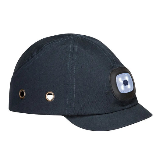 PW29 - Casquette antichoc à LED rechargeable par USB Epi-Protect