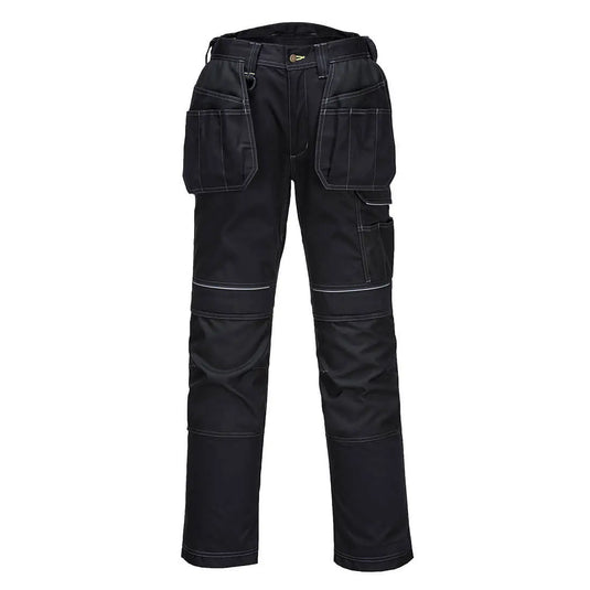 Pantalon professionnel PW305 - détail poches flottantes et rangements