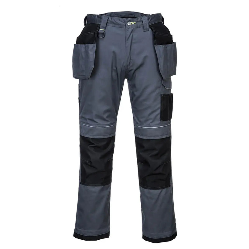 Chargez l'image dans la visionneuse de la galerie, Pantalon de travail PW305 - stretch avec poches holster et genouillères
