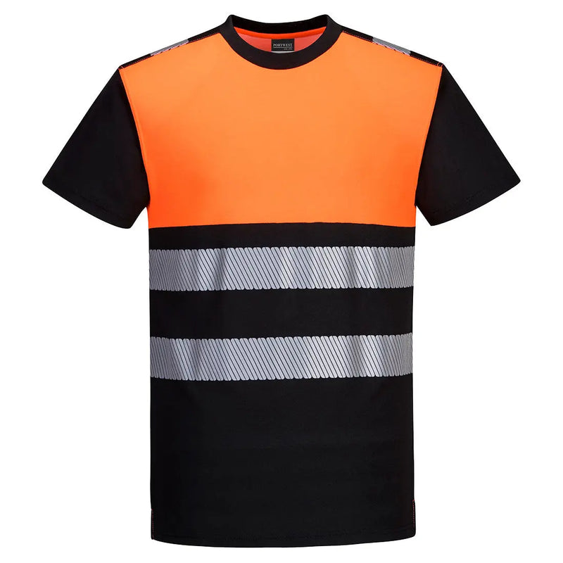 Chargez l'image dans la visionneuse de la galerie, T-shirt haute visibilité PW311 - protection classe 1 avec bandes réfléchissantes
