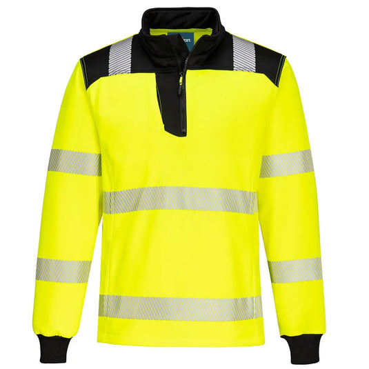 Sweatshirt haute visibilité PW326 - protection classe 2 chantier