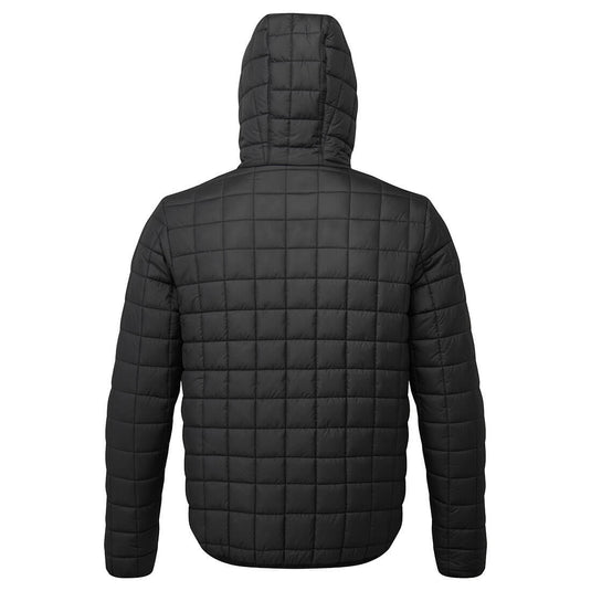 PW329 - Veste à chicanes carrées PW3, Noir, vue de dos 