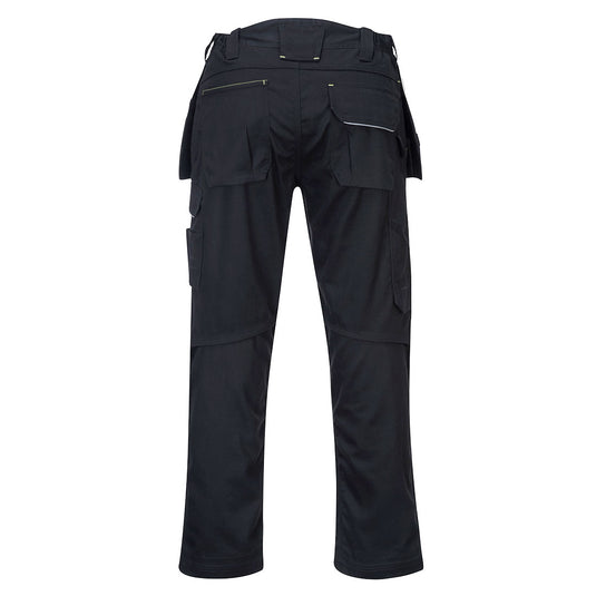 PW347 - Pantalon Coton Holster PW3, Noir, vue de dos 