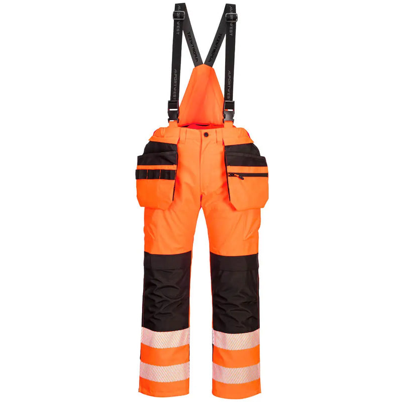 Chargez l'image dans la visionneuse de la galerie, Pantalon pluie haute visibilité PW356 - détails bandes réfléchissantes et poches
