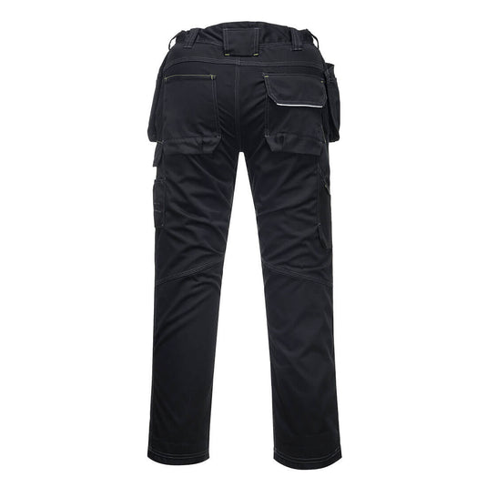 PW357 - Pantalon Holster d'hiver PW3 doublé, Noir, vue de dos 