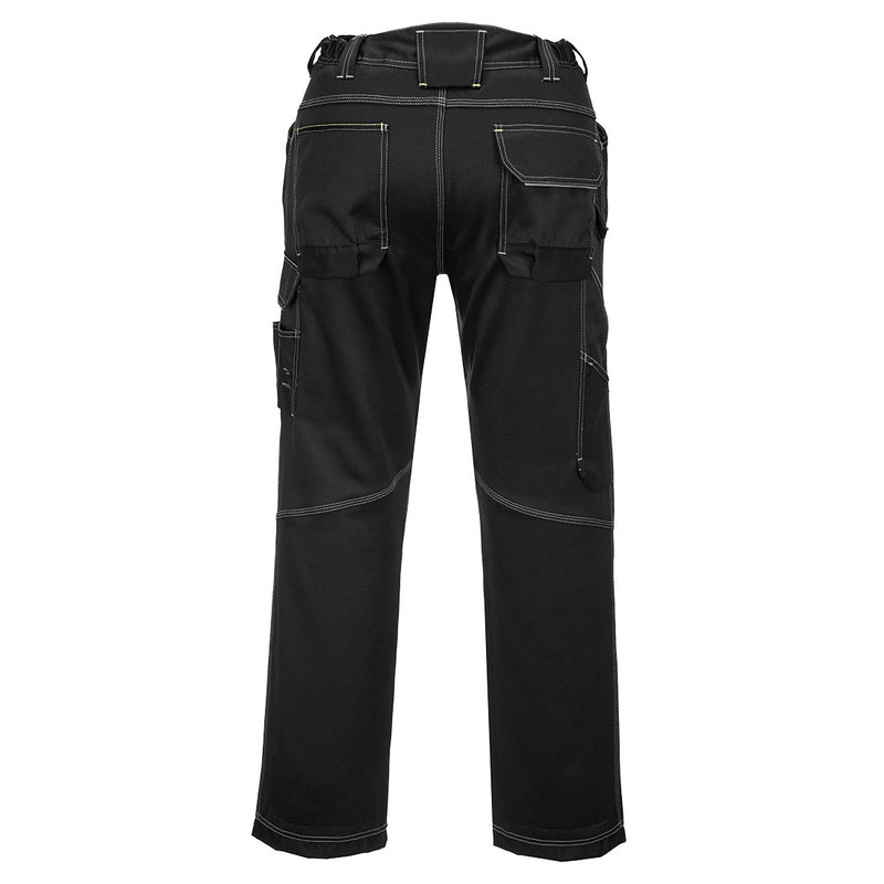 Chargez l'image dans la visionneuse de la galerie, PW358 - Pantalon de Travail d'hiver PW3 doublé, Noir, vue de dos # Couleur_Noir
