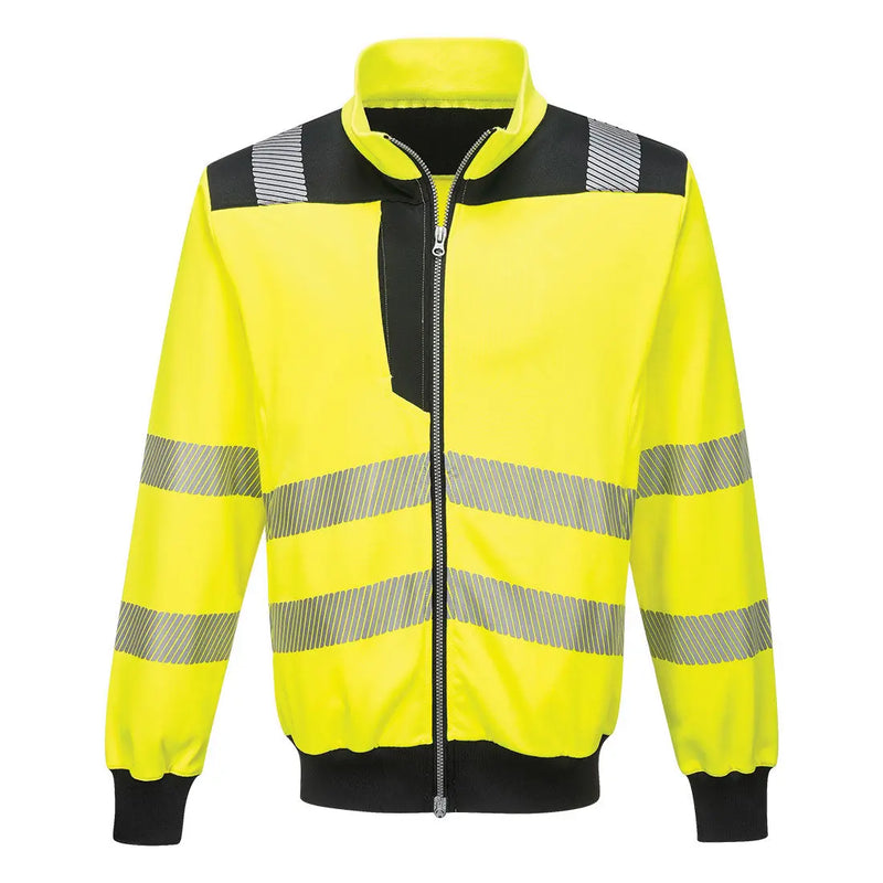 Chargez l'image dans la visionneuse de la galerie, Sweatshirt Haute Visibilité Zippé PW370 - protection chantier certifié EN ISO 20471
