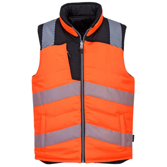 PW374 - Bodywarmer réversible haute visibilité PW3 Epi-Protect
