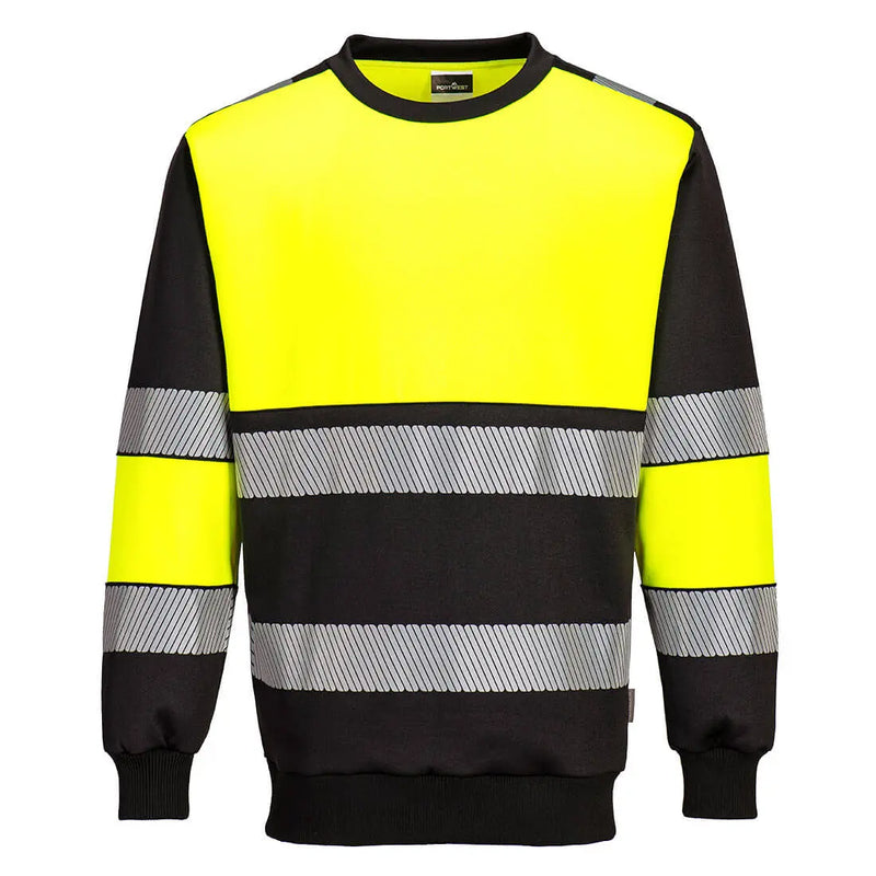 Chargez l'image dans la visionneuse de la galerie, Sweat-shirt haute visibilité PW376 - protection classe 1 chantier
