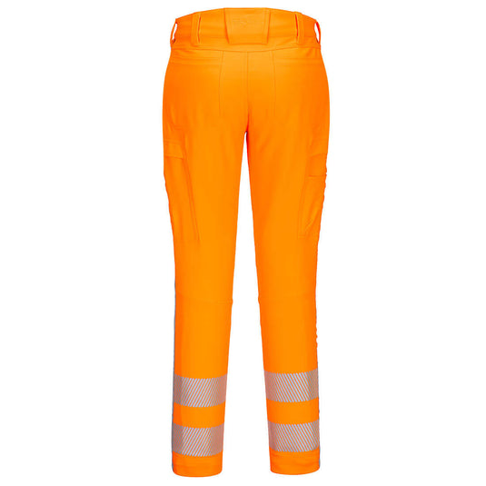 R440 - Pantalon de travail extensible RWS, Orange, vue de dos 