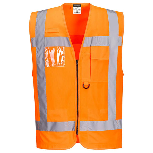 R476 - Gilet Multipoches haute-visibilité RWS Epi-Protect