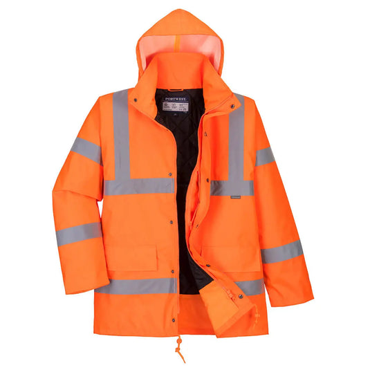 Parka Haute Visibilité RT34 - protection imperméable et respirante grand froid