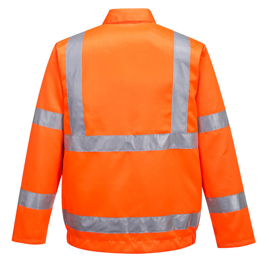 RT40 - Blouson Haute-Visibilité bicolore, Orange, vue de dos 