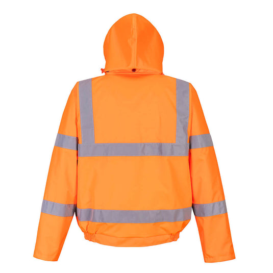 RT62 - Blouson Respirant Hi-Vis doublure Mesh, Orange, vue de dos 