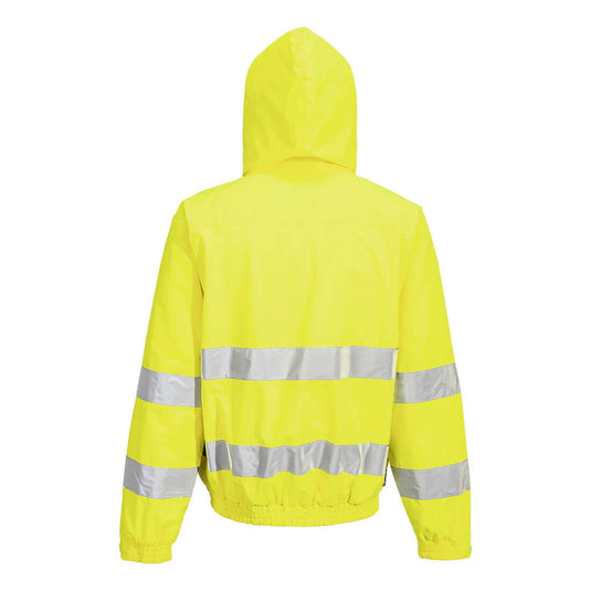 S161 - Blouson Hi-vis Lite, Jaune, vue de dos 