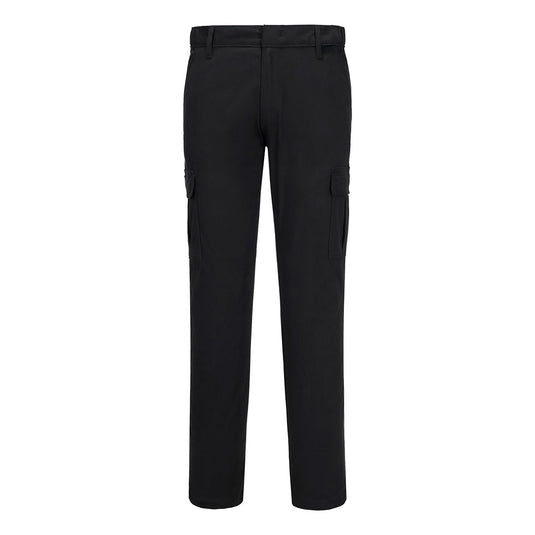 S231 - Pantalon de travail Slim Stretch, Noir 