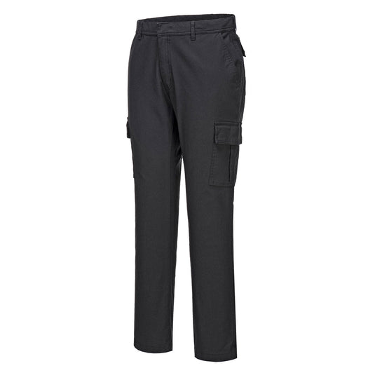 S231 - Pantalon de travail Slim Stretch, Noir Short