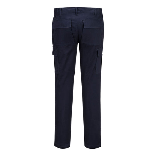 S231 - Pantalon de travail Slim Stretch, Marine, vue de dos