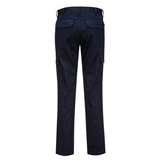 S231 - Pantalon de travail Slim Stretch, Marine Short, vue de dos