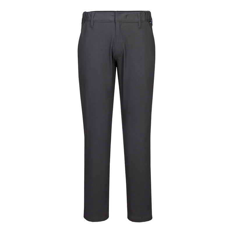 Chargez l'image dans la visionneuse de la galerie, S232 - Pantalon Chino Slim Stretch extensible, Gris Métal # Couleur_Gris Métal
