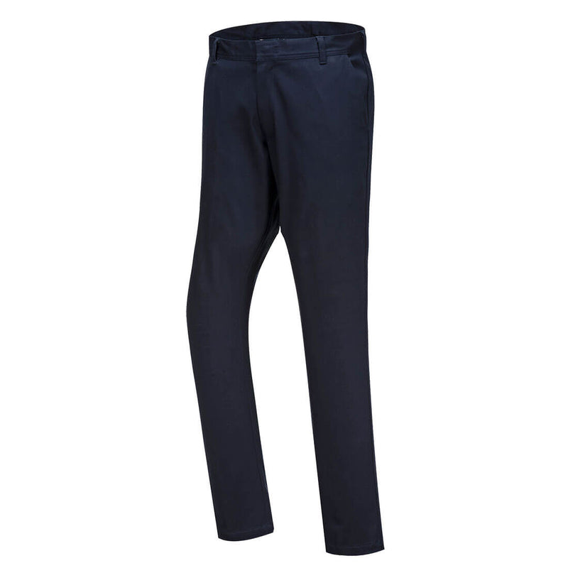 Chargez l'image dans la visionneuse de la galerie, S232 - Pantalon Chino Slim Stretch extensible, Marine Short # Couleur_Marine Short
