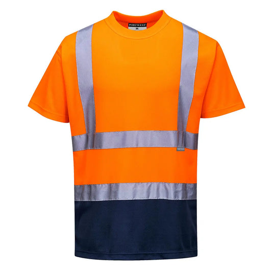 T-shirt bicolore S378 - tenue de travail confortable