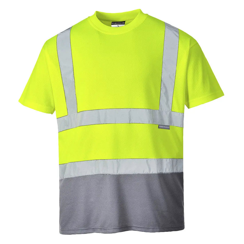 Chargez l'image dans la visionneuse de la galerie, T-shirt bicolore S378 - vêtement professionnel coton
