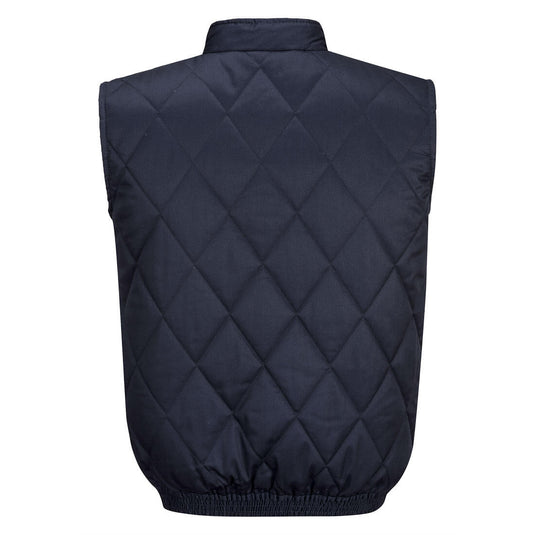 S412 - Gilet Glasgow, Marine, vue de dos 