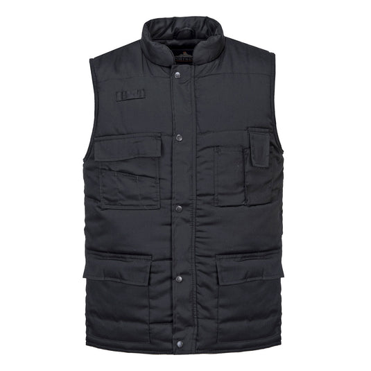 S414 - Gilet Shetland, Noir
