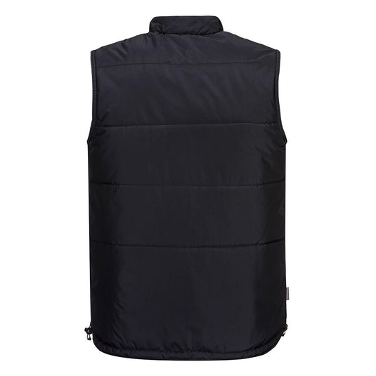 S415 - Gilet de froid Classic, Noir, vue de dos