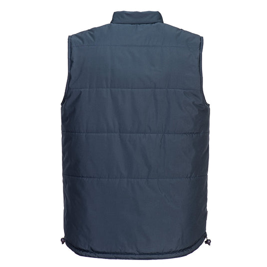 S415 - Gilet de froid Classic, Marine, vue de dos 