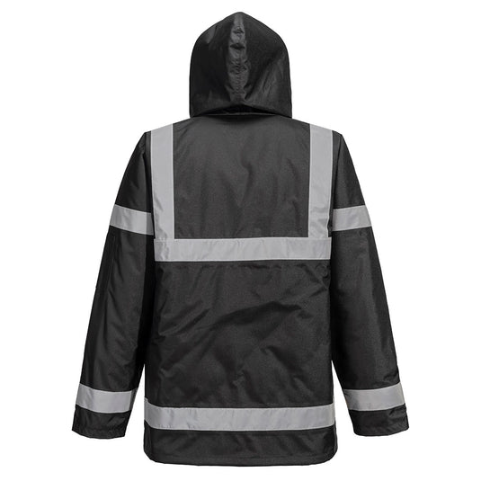 S433 - Parka Iona Lite, Noir, vue de dos