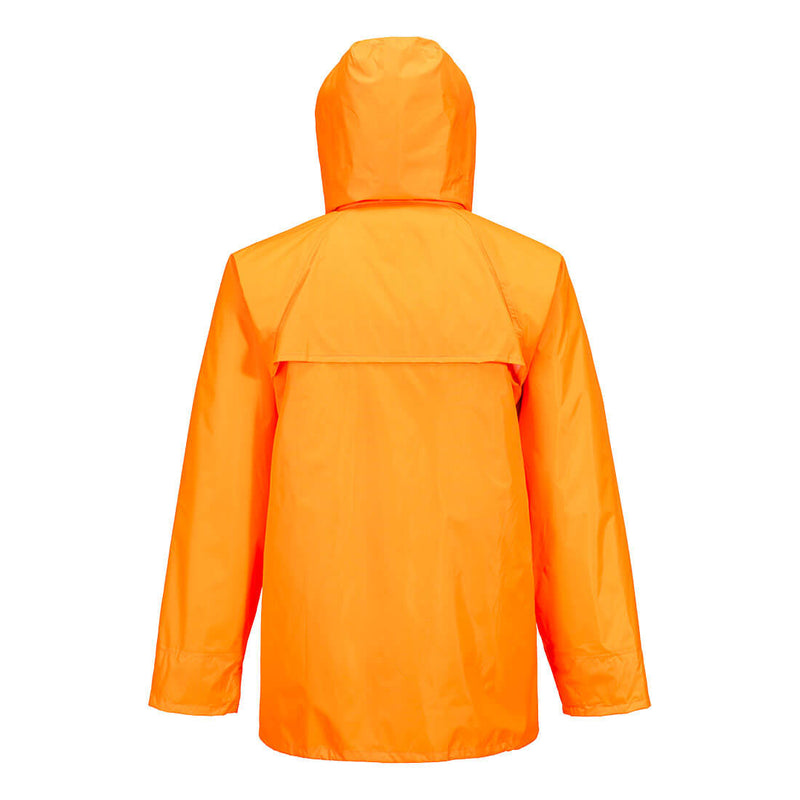 Chargez l'image dans la visionneuse de la galerie, S440 - Veste de pluie Classic, Orange, vue de dos # Couleur_Orange

