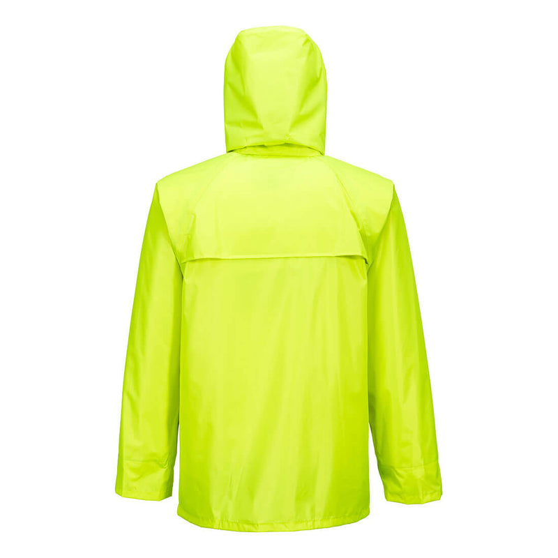 Chargez l'image dans la visionneuse de la galerie, S440 - Veste de pluie Classic, Jaune, vue de dos # Couleur_Jaune
