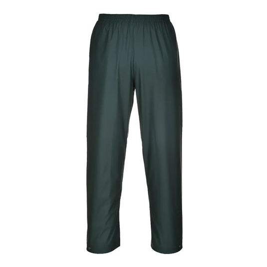 Détail pantalon imperméable S451 - coutures soudées et ourlet réglable