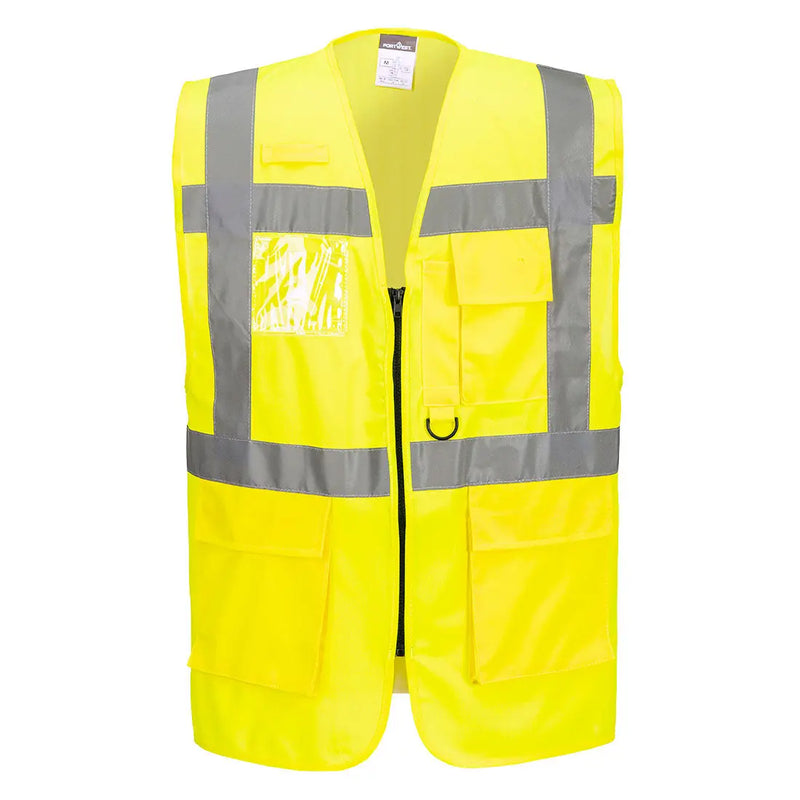 Chargez l'image dans la visionneuse de la galerie, Gilet haute visibilité S476 Berlin - multipoches avec bandes réfléchissantes
