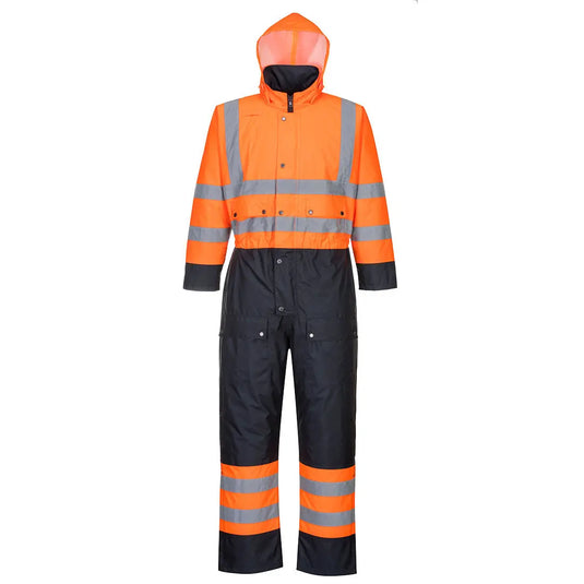Combinaison matelassée S485 - détails poches et protection professionnelle