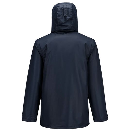 S507 - Parka respirante 3-en-1 Argo, Marine, vue de dos