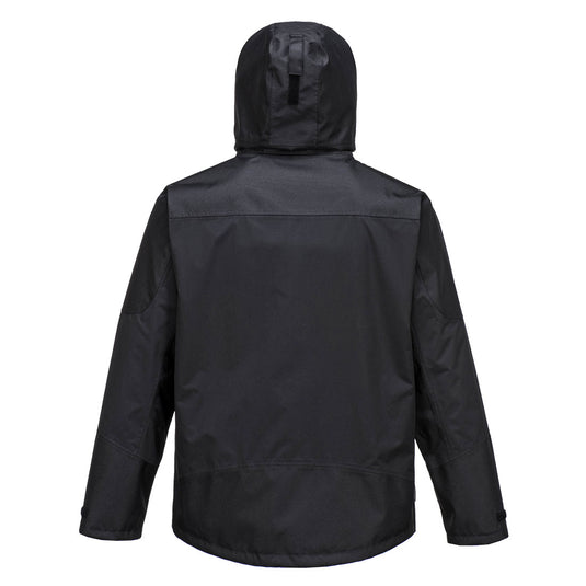 S553 - Parka 3-en-1 Radial, Noir, vue de dos